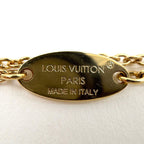 Louis Vuitton Necklace Trezor Rhinestone Gold — view 4