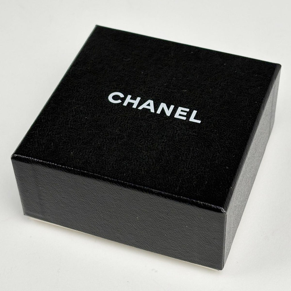 Chanel Earrings CC Logo Turnlock Gold Plated — view 6