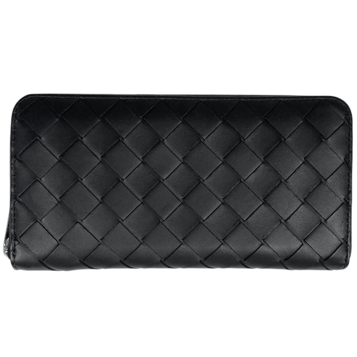 Bottega Veneta Intrecciato Wallet Calf Black
