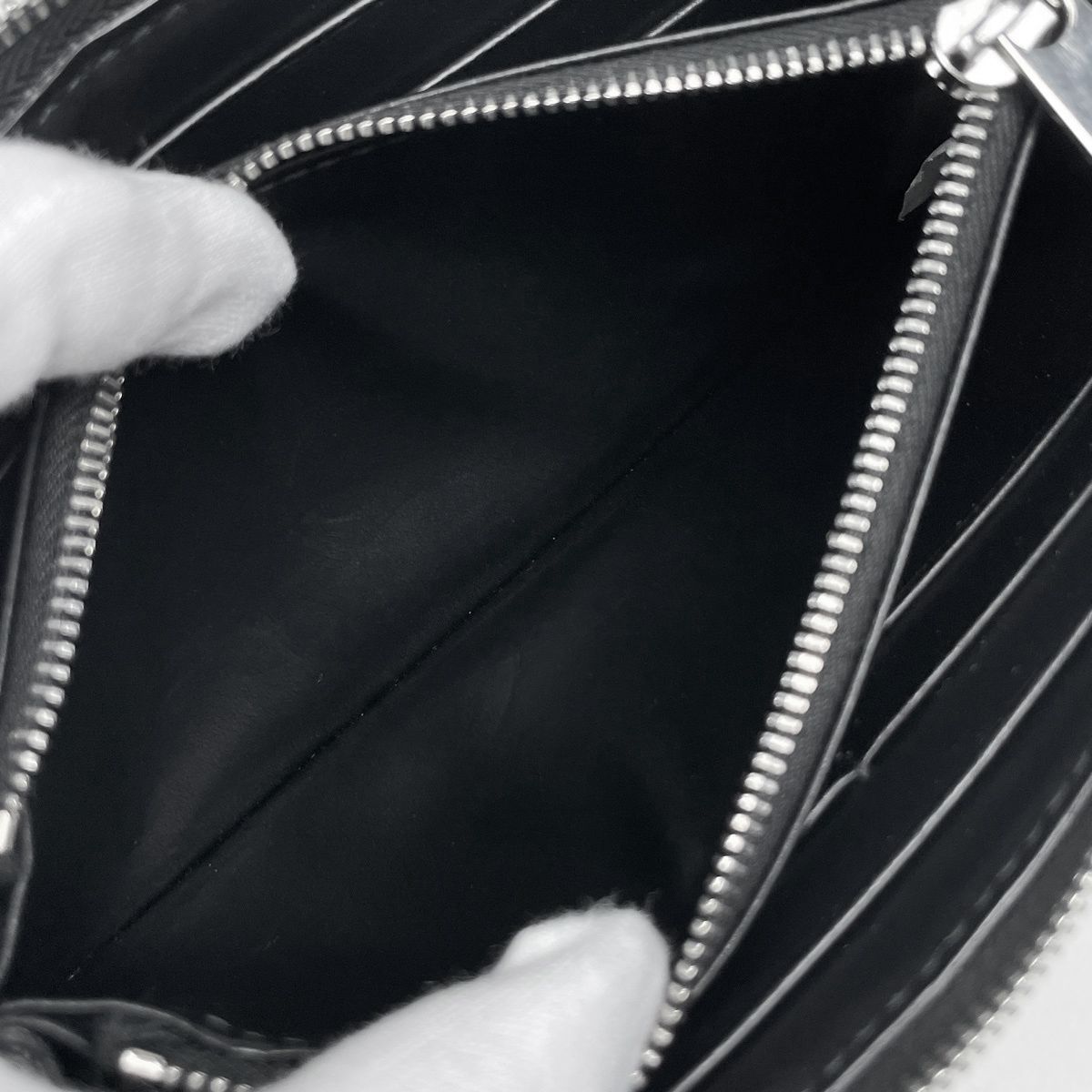 Bottega Veneta Intrecciato Wallet Calf Black — view 6
