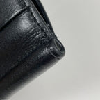Bottega Veneta Card Case Maxi Intrecciato Cassette Leather Black — view 4