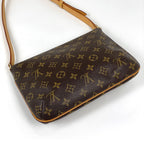 Louis Vuitton Musette Tango Shoulder Bag Monogram Brown — view 2