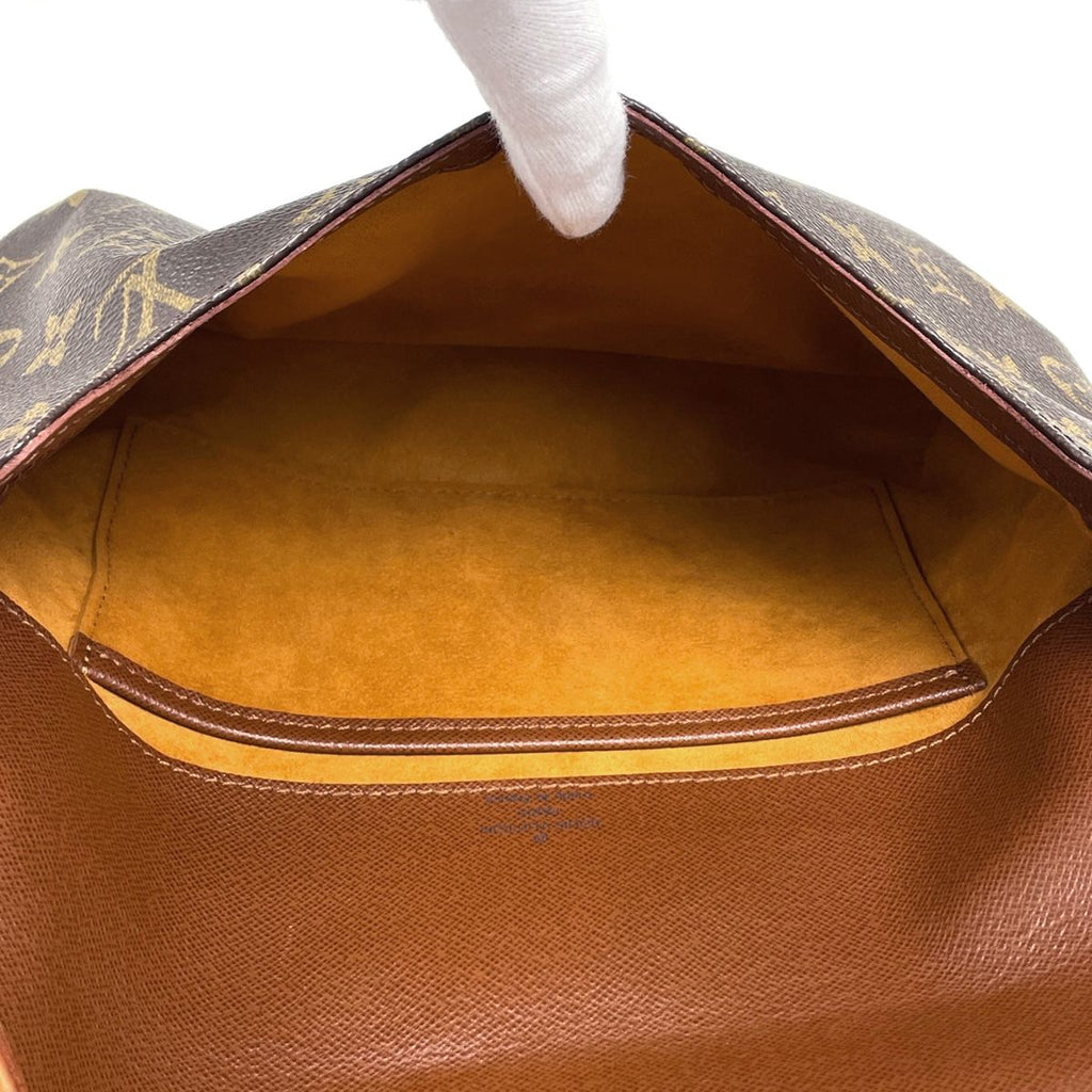 Louis Vuitton Musette Tango Shoulder Bag Monogram Brown — view 8