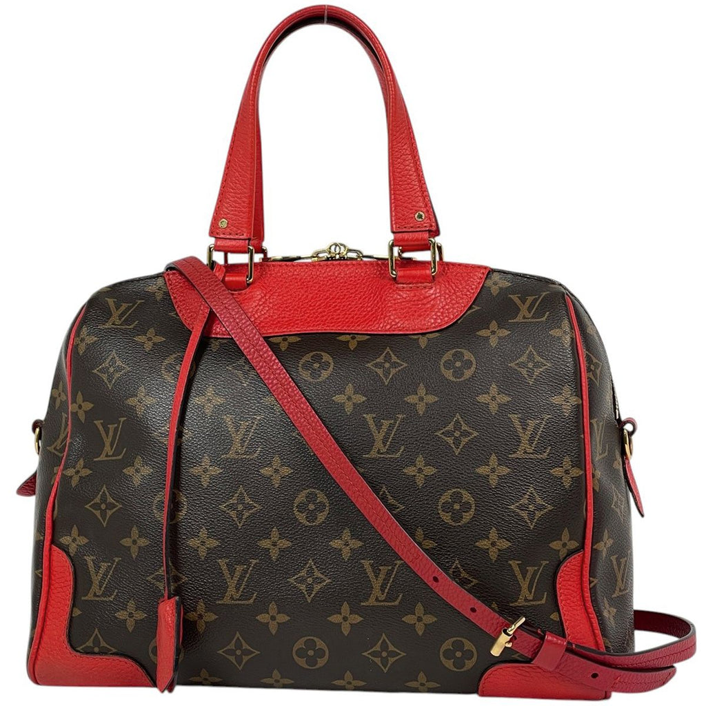 Louis Vuitton Handbag 2-Way Monogram Brown Coquelicot