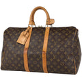 Louis Vuitton Keepall 45 Boston Bag Monogram Brown