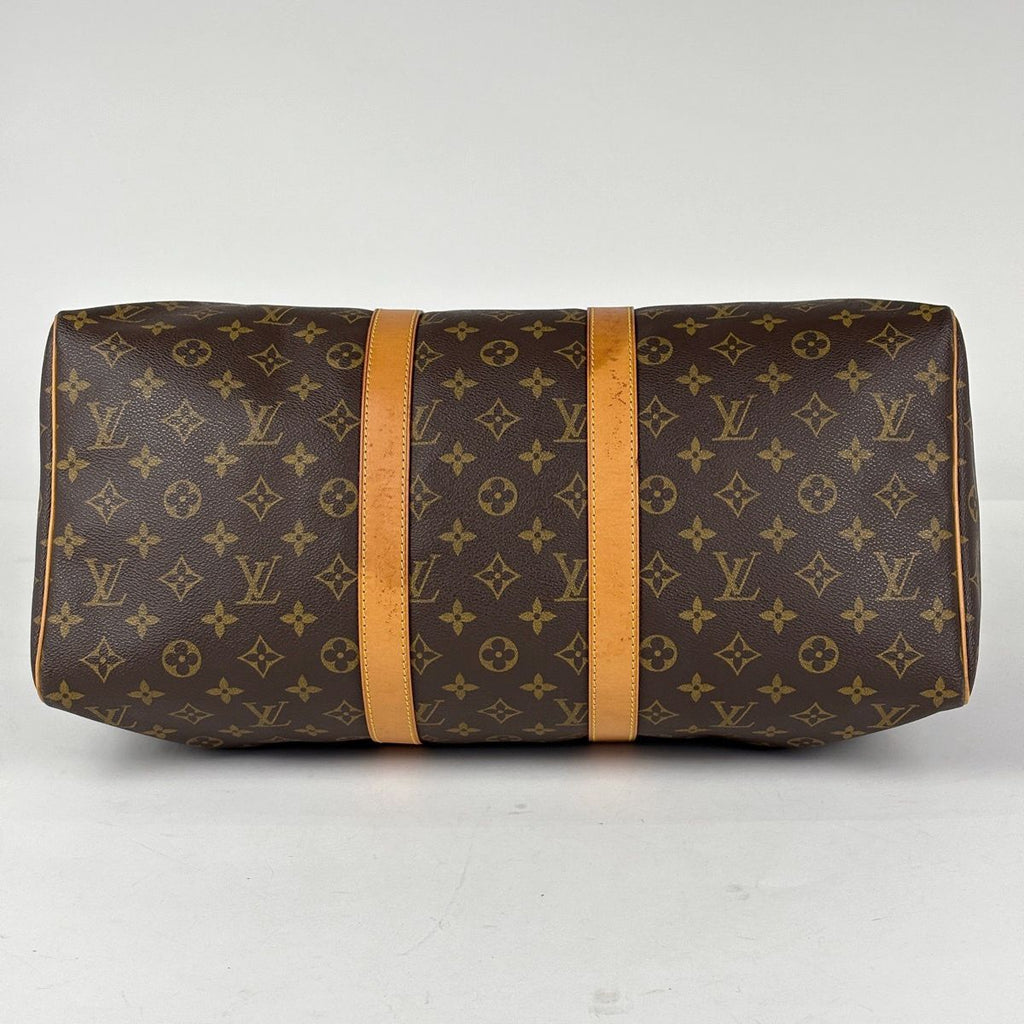 Louis Vuitton Keepall 45 Boston Bag Monogram Brown — view 2