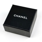 Chanel Earrings CC Logo Rhinestone Gold — view 7
