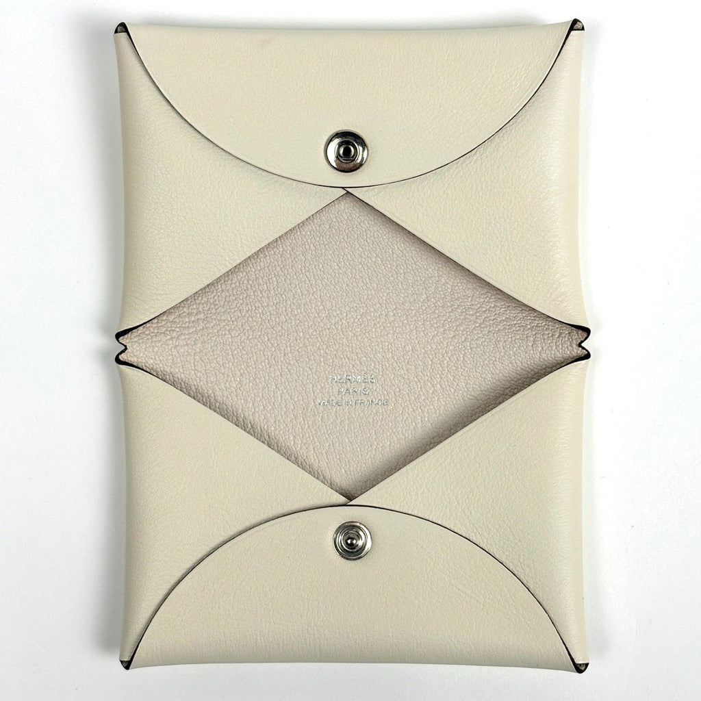 Hermes Calvi Card Case Vaudswift Machete — view 7