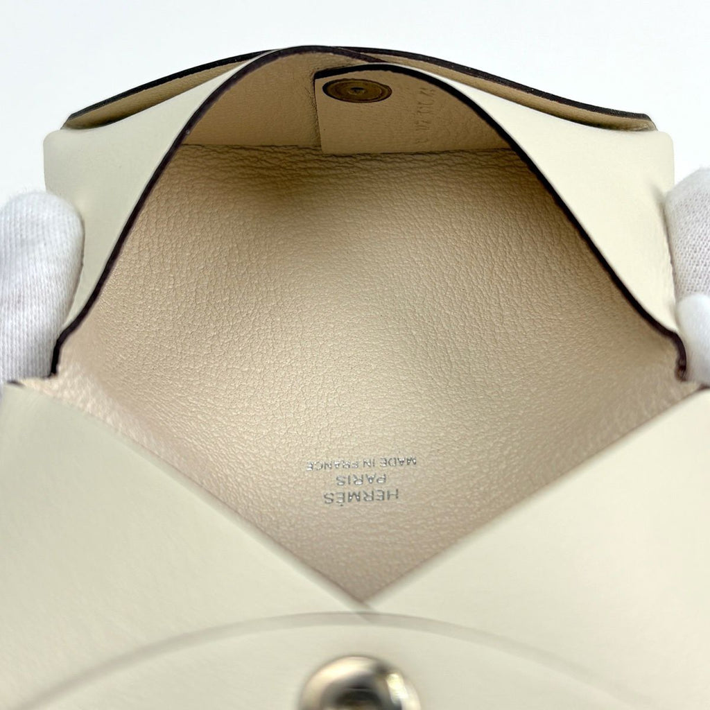 Hermes Calvi Card Case Vaudswift Machete — view 6