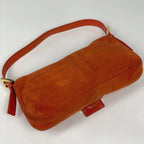 Fendi Shoulder Bag Zuccalogo Suede — view 2