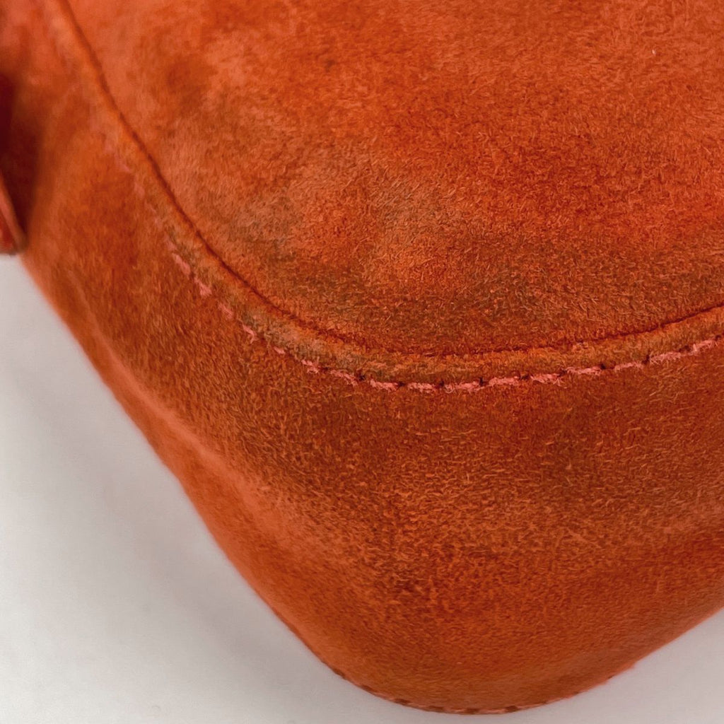Fendi Shoulder Bag Zuccalogo Suede — view 3