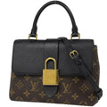 Louis Vuitton Locky BB Handbag 2-Way Monogram Brown Noir