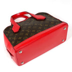 Louis Vuitton PM Handbag 2-Way Monogram Brown Coquelicot — view 2