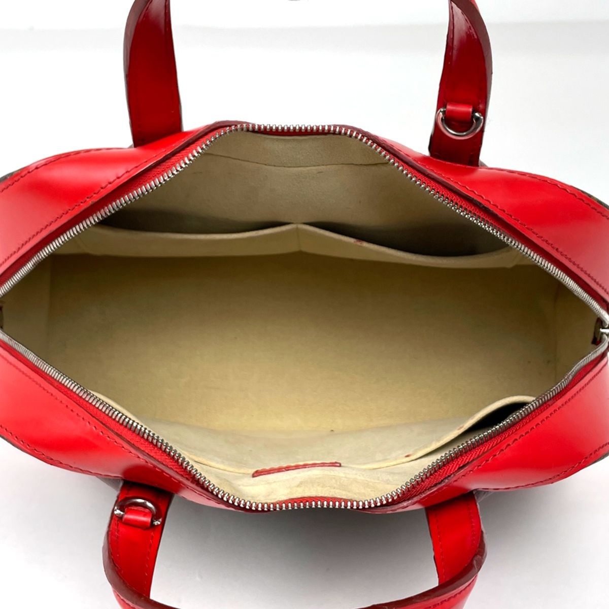 Louis Vuitton PM Handbag 2-Way Monogram Brown Coquelicot — view 9