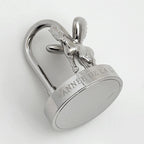 Hermes Bag Charm Cadena Metal Silver — view 3