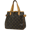 Louis Vuitton Batignolles Handbag Monogram Brown