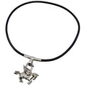 Hermes Necklace Cadena Choker Metal Silver