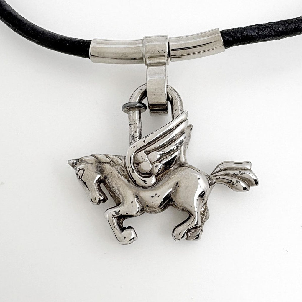 Hermes Necklace Cadena Choker Metal Silver — view 2