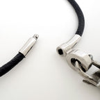 Hermes Necklace Cadena Choker Metal Silver — view 3