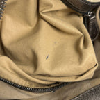 Bottega Veneta Shoulder Bag Intrecciato Leather Gold — view 8