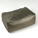 Bottega Veneta Shoulder Bag Intrecciato Leather Gold — view 2