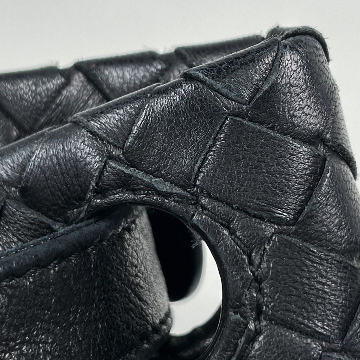 Bottega Veneta Tote Intrecciato Leather Black — view 5