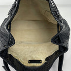 Bottega Veneta Tote Intrecciato Leather Black — view 8