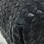 Bottega Veneta Tote Intrecciato Leather Black — view 3