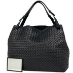 Bottega Veneta Tote Intrecciato Leather Black