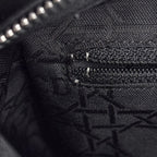 Dior Handbag Lady Cannage 2-Way Canvas Black — view 7
