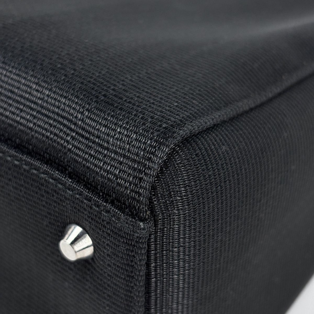 Dior Handbag Lady Cannage 2-Way Canvas Black — view 3