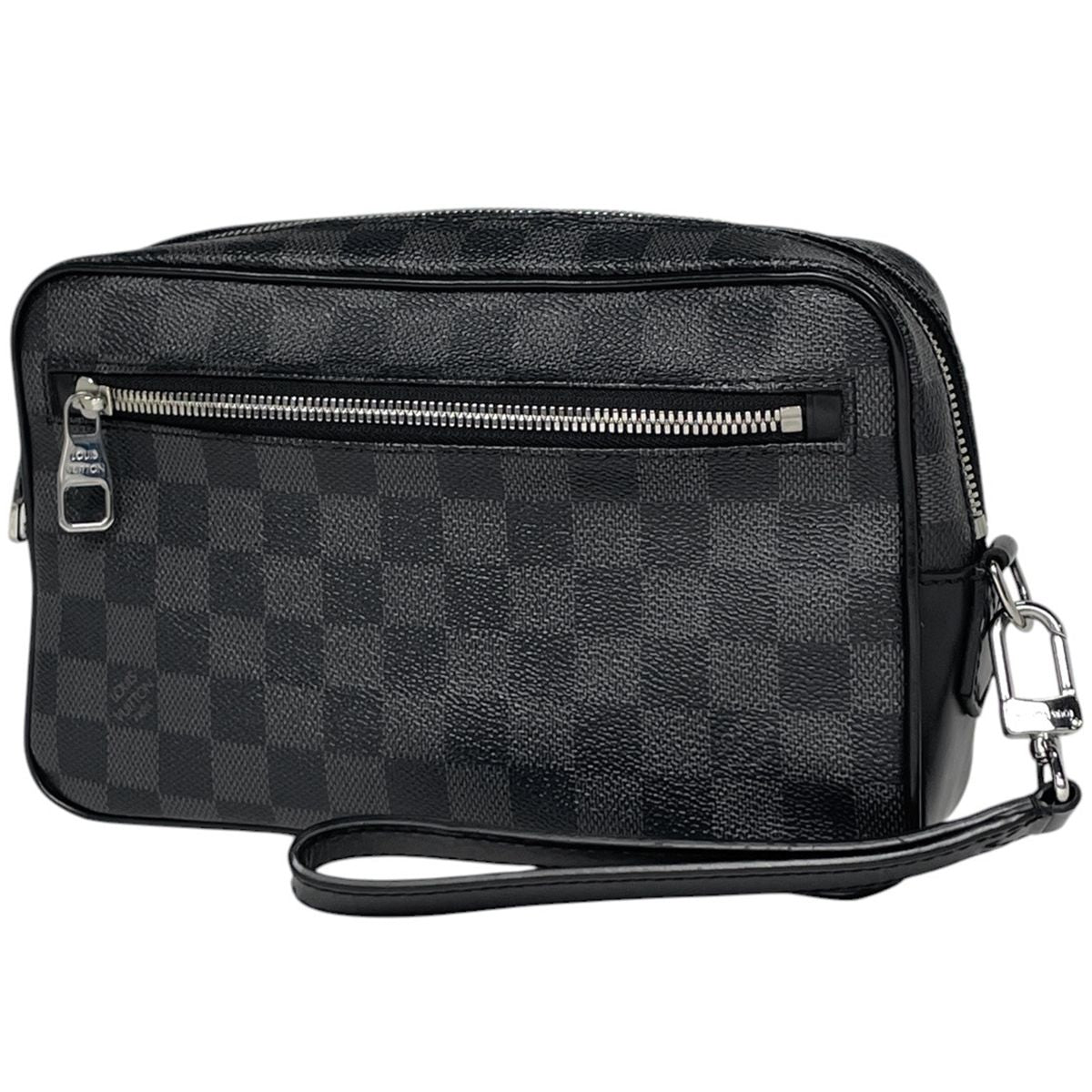 Louis Vuitton Pochette Secondbag Damier Graphite Noir Handbag