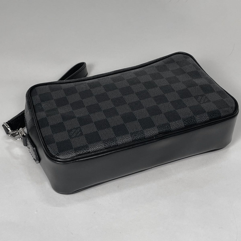 Louis Vuitton Pochette Secondbag Damier Graphite Noir Handbag — view 2