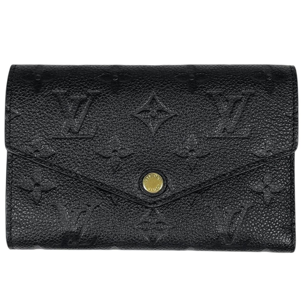 Louis Vuitton Portefeuille Curieuse Compact Trifold Wallet Monogram Empreinte