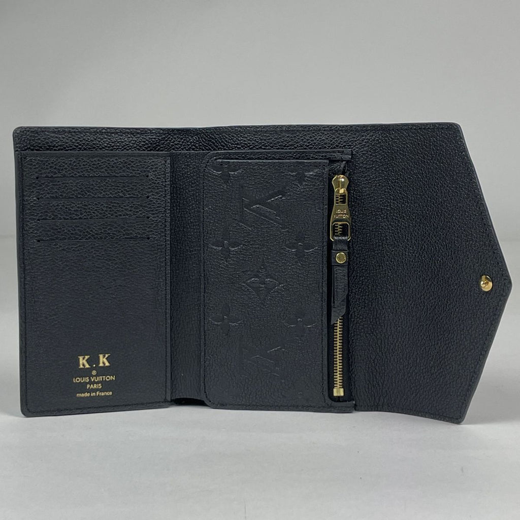Louis Vuitton Portefeuille Curieuse Compact Trifold Wallet Monogram Empreinte — view 6