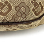 Gucci Handbag Horsebit Canvas Brown — view 3