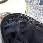 Dior Saddle Bag Denim Light Blue — view 9