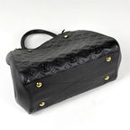 Louis Vuitton Montaigne MM 2-Way Shoulder Bag Monogram Empreinte Noir — view 2