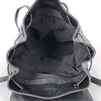 Chanel Backpack CC Logo Leather Black — view 8