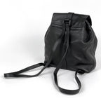 Chanel Backpack CC Logo Leather Black — view 2