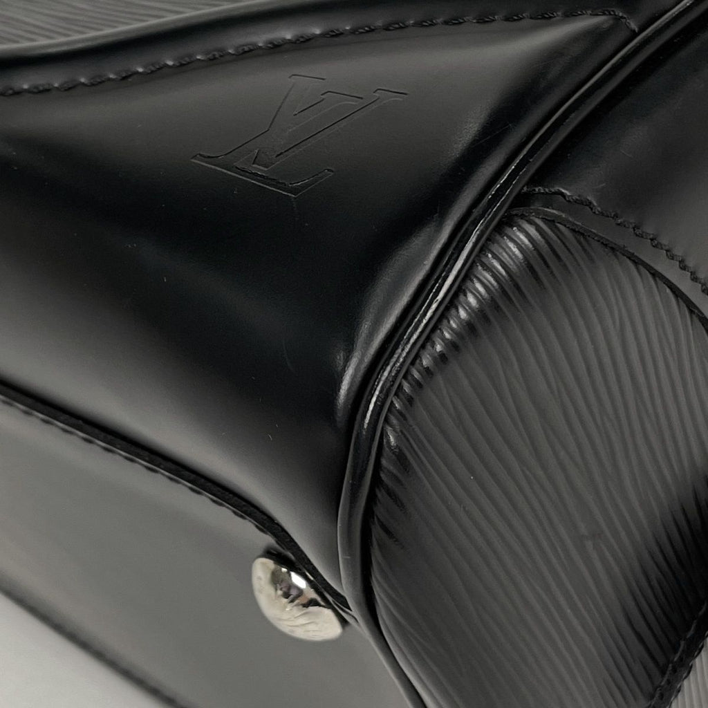 Louis Vuitton Bowling Montaigne PM Handbag Epi Noir — view 3