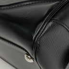 Louis Vuitton Bowling Montaigne PM Handbag Epi Noir — view 3