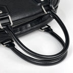 Louis Vuitton Bowling Montaigne PM Handbag Epi Noir — view 5
