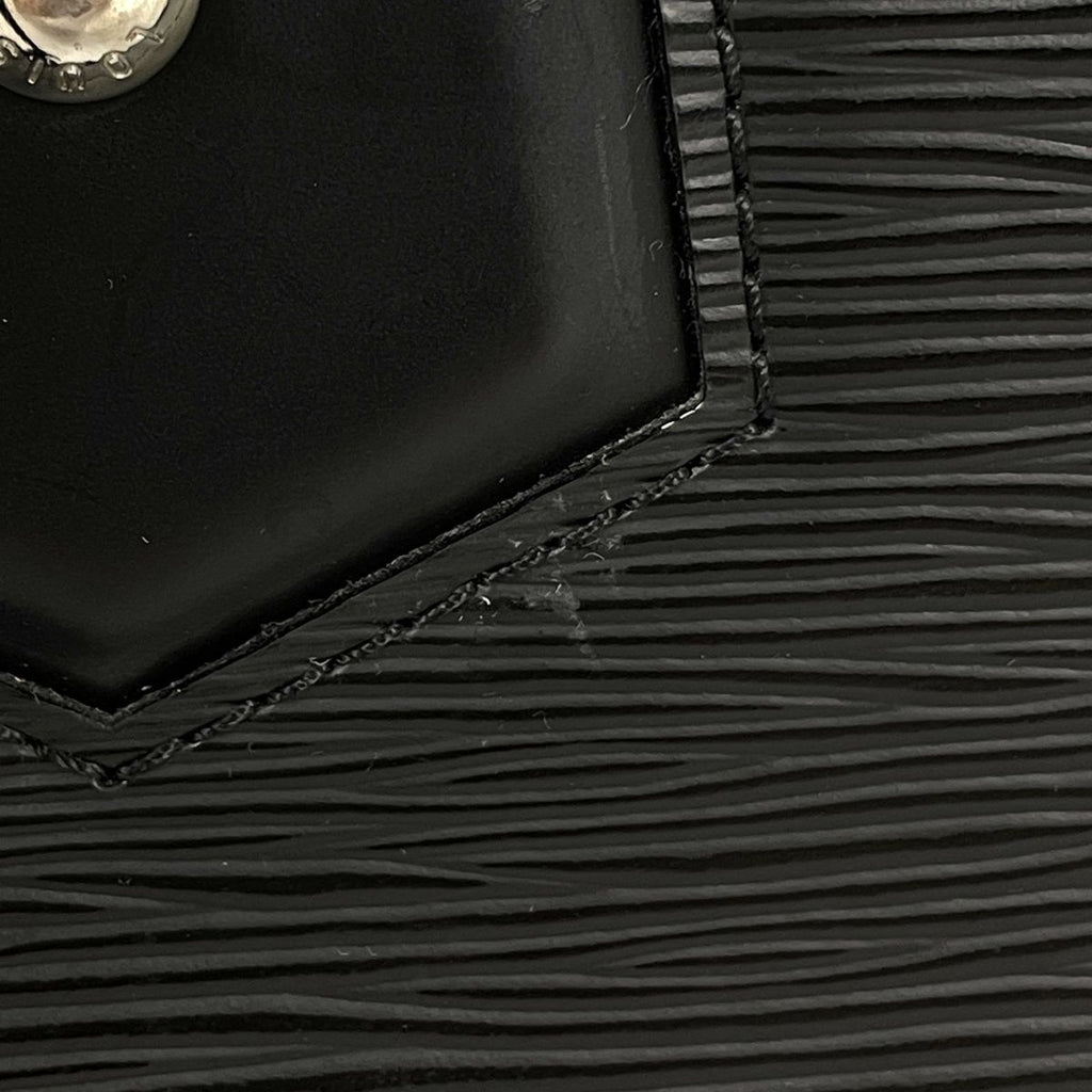 Louis Vuitton Bowling Montaigne PM Handbag Epi Noir — view 4