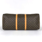 Louis Vuitton Keepall 60 Boston Bag Monogram Brown — view 2
