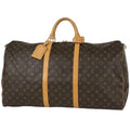 Louis Vuitton Keepall 60 Boston Bag Monogram Brown