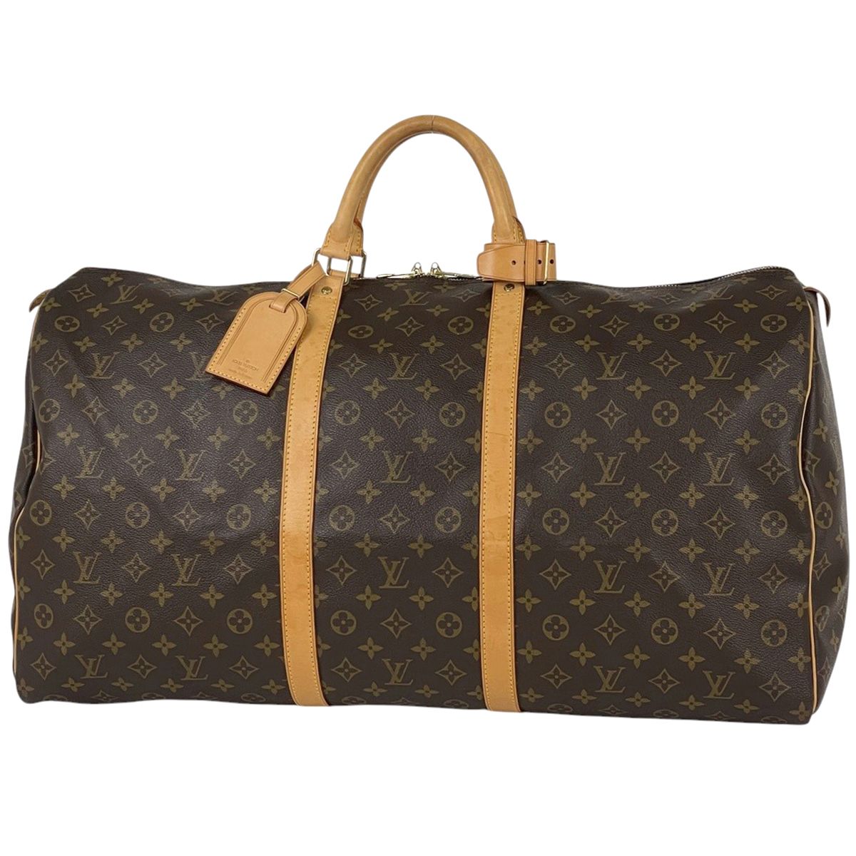 Louis Vuitton Keepall 60 Boston Bag Monogram Brown