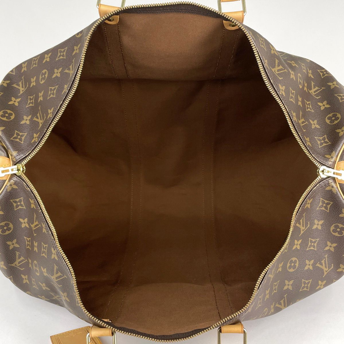 Louis Vuitton Keepall 60 Boston Bag Monogram Brown — view 8