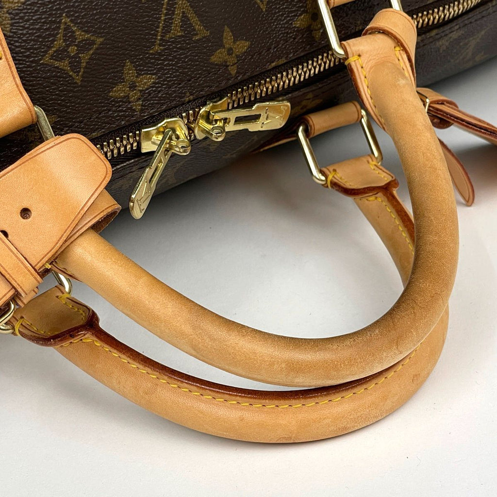 Louis Vuitton Keepall 60 Boston Bag Monogram Brown — view 7