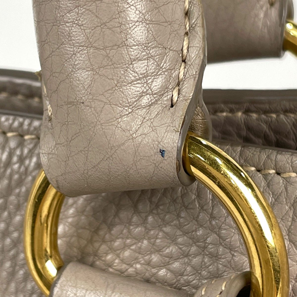 Prada Handbag 2-Way Leather Beige BN — view 5